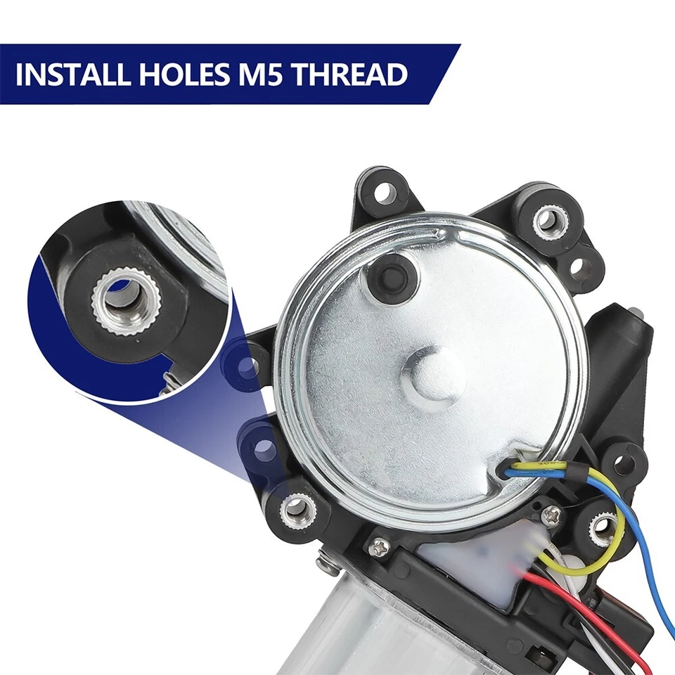 Motor de elevação de janela compatível com 2004-2009 Nissan Quest dianteiro esquerdo do lado do motorista 6 pinos - Imagem 3 de 4