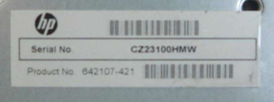 HP ProLiant DL380p G8 E5-2640 2.5GHz 32GB Ram 1TB HDD 200GB SSD P420i 2U Server - Image 3 of 3