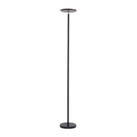 Led Deckenfluter Stehlampe Dimmbar Schwarz Fluterkopf Schwenkbar Touchdimmer