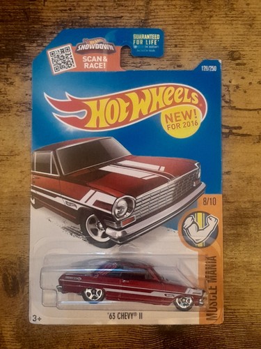 Hot Wheels '63 CHEVY II - Muscle Mania 8/10 - 128/250 - Picture 1 of 2