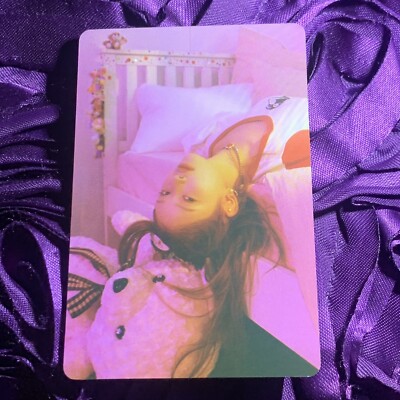 Rei IVE MINE BABY Edition Kpop Girl Photo Card Upside Down