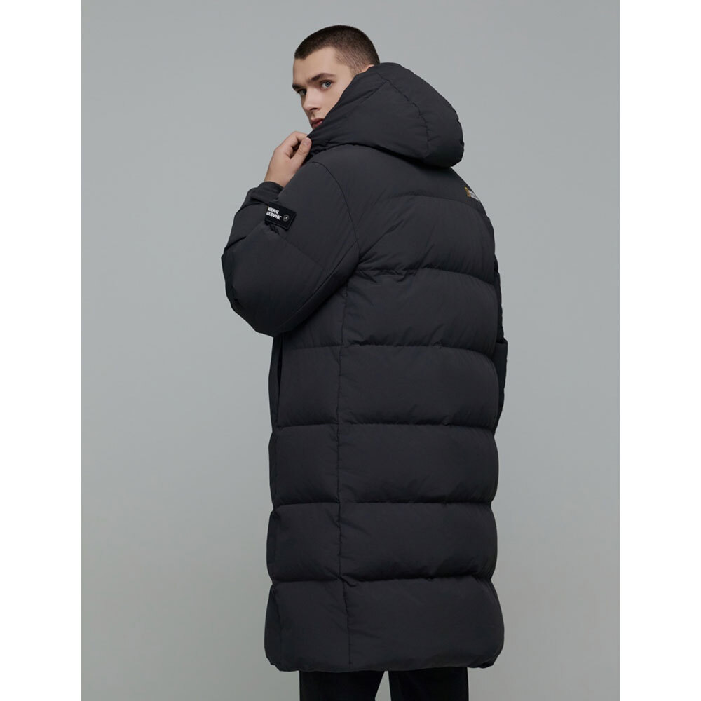 NATIONAL GEOGRAPHIC CAIMAN PRO LONG DOWN JACKET N244UDW860 092 DARK GREY image 8