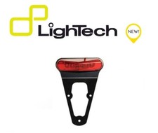 LIGHTECH FARO FARETTO POSTERIORE LUCE STOP POSIZIONE + STAFFA OMOLOGATO MOTO