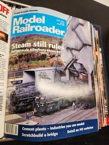 Model Railroader Mag -Complete Year Run & Binder- You Choose Year - 1990 to 2010