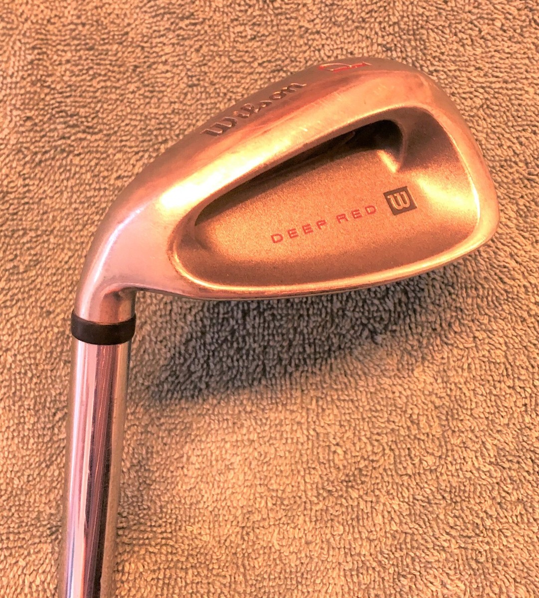 Wilson Deep Red Pitching Wedge Regular Steel Shaft Wilson Grip Wilson Deep Red Pitching Wedge Regular Steel Shaft Wilson Grip