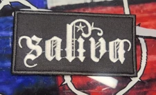 EMBROIDERED SALIVA ROCK BAND PATCH (Please Read Ad)