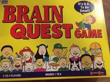 BRAIN QUEST Game Grades 1 to 6 Pre-Owned.