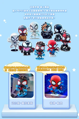 Hot Toys Marvel Spider-Man 2 Cosbi Bobble-Head Collection Confirmed Figures Toy - Picture 5 of 33