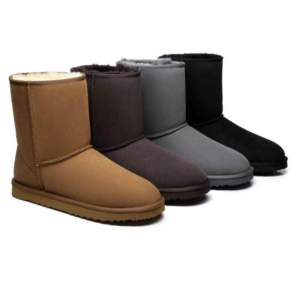 UGG Mens Short Boots Size14 Size15 Size 16 Australian Double Face