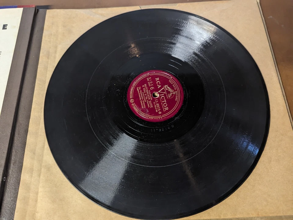 Tchaikovsky: Nutcracker Suite, Philadelphia Orchestra Victor 1 Record Set 78rpm - Image 4 of 4