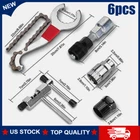 6 Piece Bicycle Repair Tools Kit, Bike Cassette Removal Tool, Sprocket Removal