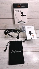 Professional Lavalier Lapel Microphone Omnidirectional Condenser Mic for iPhone