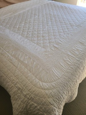 dea Fine Italian Linens  From Bergdorf GOODMAN ANDERSON LINE KING SIZE BED COVER
