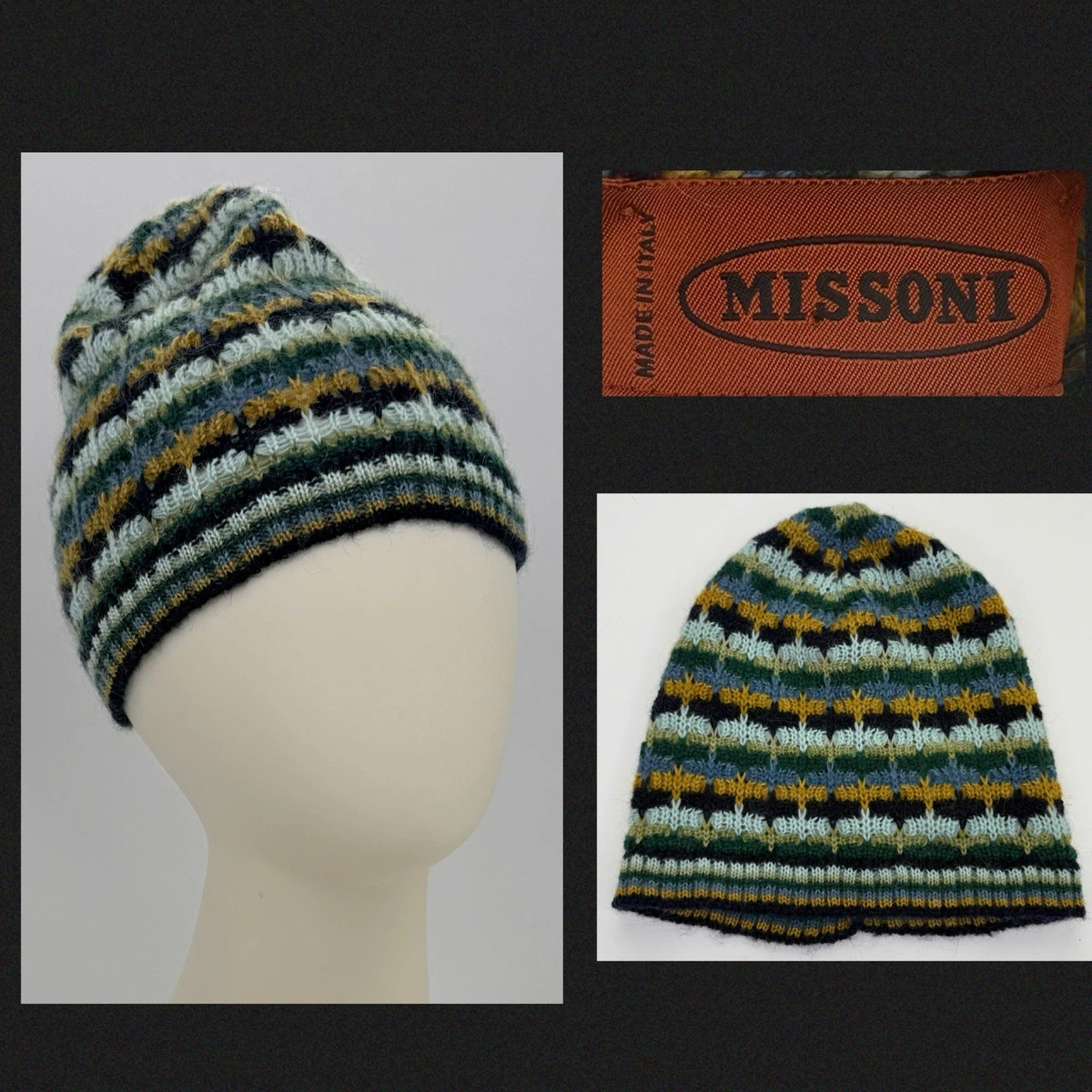 Missoni Autumn Tones Knit Beanie MISSONI Striped Wool-Blend Beanie for Men | MR PORTER main image 2