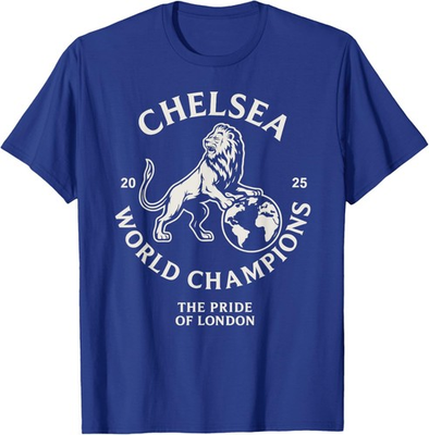 #ad 2025 Chelsea Inspired Champions of the World Unisex T Shirt $14.99