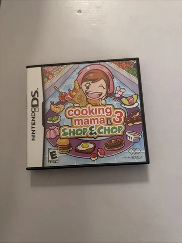 Cooking Mama 3: Shop & Chop (Nintendo DS, 2009)