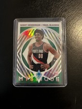 2023-24 Panini Phoenix - Mystique Scoot Henderson #17 Green /5 (RC)