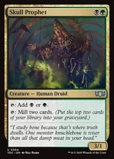 MTG Commander TDM U Skull Prophet #0304