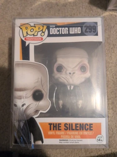 Funko Pop! Vinyl: Doctor Who the Silence #299 Television Figure w/ Protector