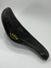 Selle San Marco Laser Saddle Vintage Black Made in Italy Suede Concor Supercorsa