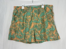 Columbia PFG Super Backcast Orange Green Omni Shade 6 Water Shorts Men s XXL