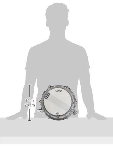 PDP черный никель поверх стального малого барабана 12x6 дюймов