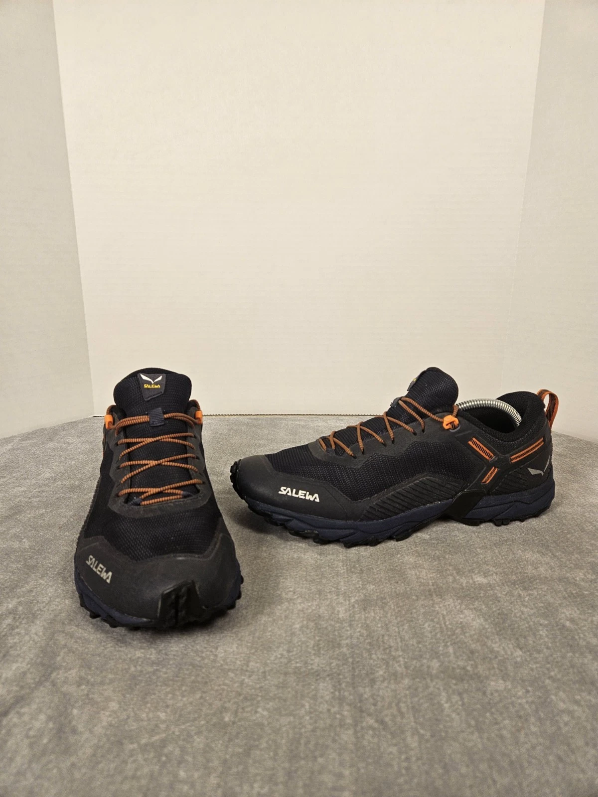 Salewa MS Ultra Train 3 Mens Trail Running Shoes Size 9.5 Ombre Blue Red Orange