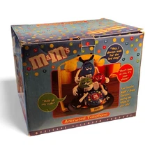Vintage M&M Telephone Red Blue Green In Original Box Nostalgic Collectors Item