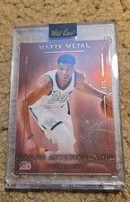 2026 Wild Card 5 Card Draw Extended Deck Giannis Antetokounmpo Matte Metal 1/10