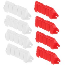 60 Pcs Miniature Traffic Fences Anti-scratch for Rc Car Barrier Toy Barricade