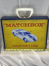 Vintage 1966 Lesney Matchbox 48 Car Collector's Carry Case 41 VG