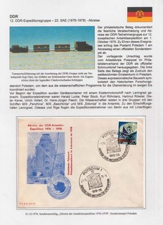 DDR ; 12. Expeditionsgruppe ; Antarktis ; 1976 78 Abreise