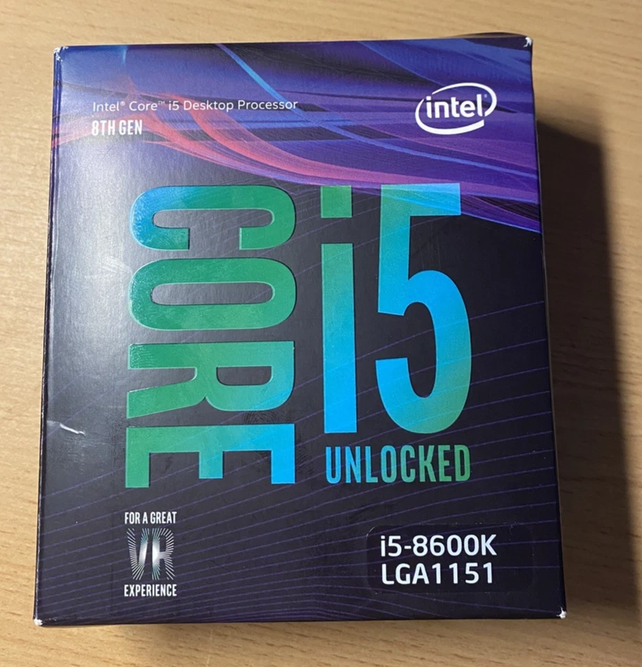 Intel Core i5-8600k 3.60GHz Hexa-Core LGA 1151 unlocked 6 core Processor - Image 2 of 4