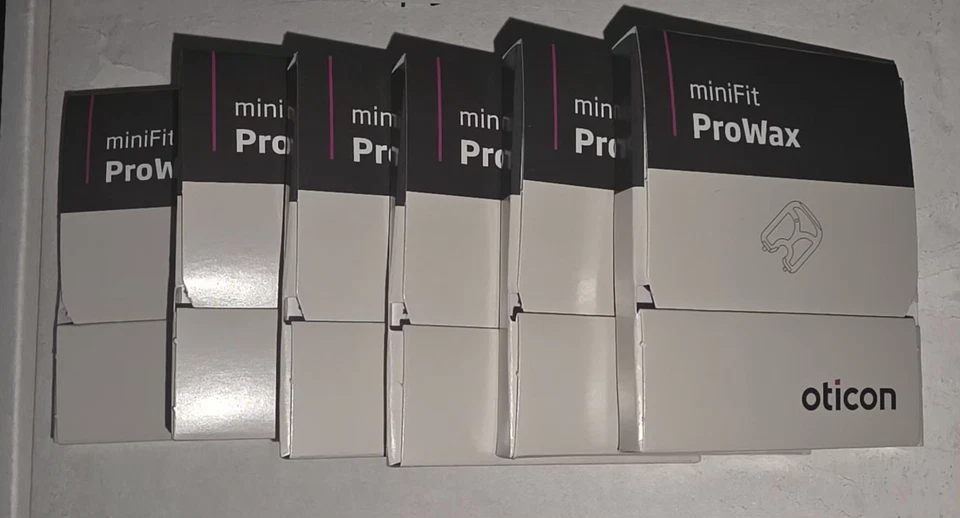 Paquete de 6 filtros de cera de repuesto Oticon Minifit ProWax / TOTAL 36 / Vendedor de EE. UU. Foto 3 de 4