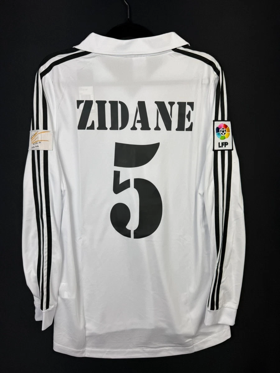 Real Madrid Zinedine Zidane International Club Soccer Fan Jerseys