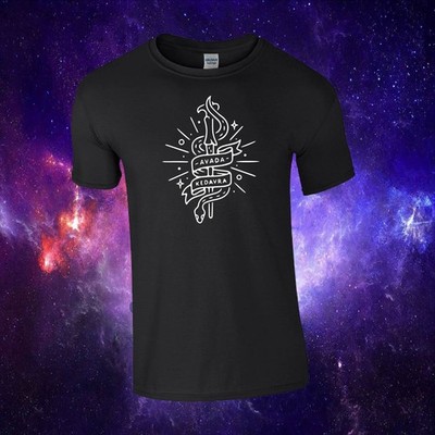 Avada Kedavra Harry Potter Voldemort inspiriertes Geschenk Kinder/Erwachsene Top T-Shirt