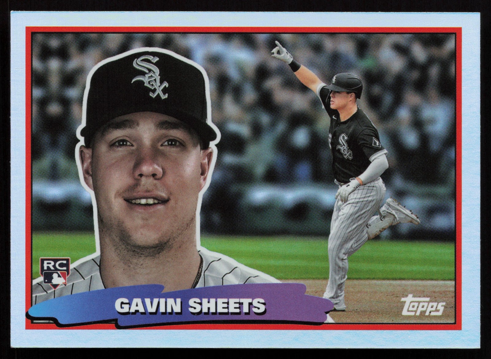 2022 Topps Archives #88BF-5 Gavin Sheets 1988 Topps Big Foil Chicago White Sox