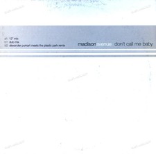 Madison Avenue - Don't Call Me Baby Maxi (VG) .