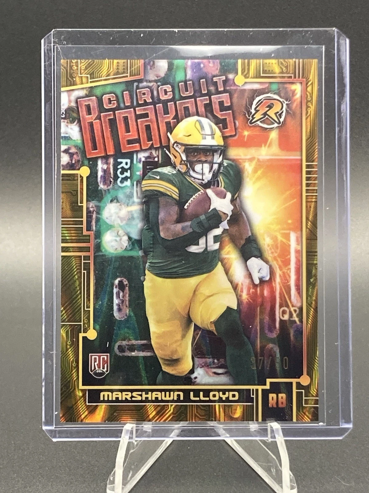 MarShawn Lloyd Topps Resurgence Circuit Breakers #CB16 Gold Power Surge