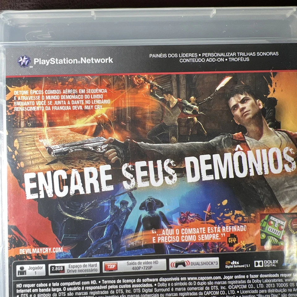 DMC Devil May Cry (Sony PlayStation 3, 2013) Portuguese Version Game - Brand New - Image 3 of 4