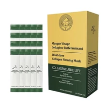 20Pcs Collagen Sleeping Facial Masks Skincare Moisturizing Firming Hydrati USN