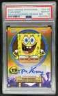2025 Topps Chrome SpongeBob Tom Kenny Auto Orange Refractor #/25 PSA 10 GEM MINT