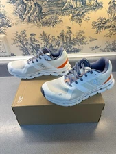 ON CLOUDRUNNER Undyed White Flame Running Shoes Womens US 9.5 Walking Comfort