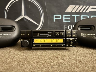 ベンツW124.500Eベッカーカーオーディオ Mercedes Special Becker BE1650 Radio RDS Cassette Auto-Radio W124