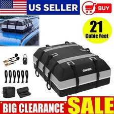 21 Cubic Feet Car Roof Top Carrier Bag Waterproof Cargo Luggage Storage For Suv 21 Cubic Feet Car Roof Top Carrier Bag Waterproof Cargo Luggage Storage For Suv