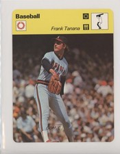 1977-79 Sportscasters Series 25 Geneva B Frank Tanana #25-18 0f8