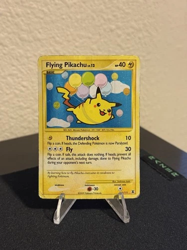 Flying Pikachu 113/111 Rising Rivals Holo PSA 1 Contender!!