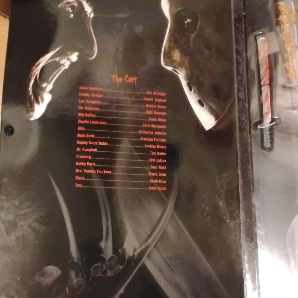 Figura de acción Freddy Sideshow Collectibles Freddy Vs Jason Friday the 13th nueva en caja Foto 4 de 4