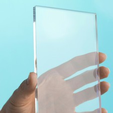 ACRYLGLAS SCHEIBE MIT **POLIERTE KANTEN** 2-8 mm **WUNSCHZUSCHNITT**