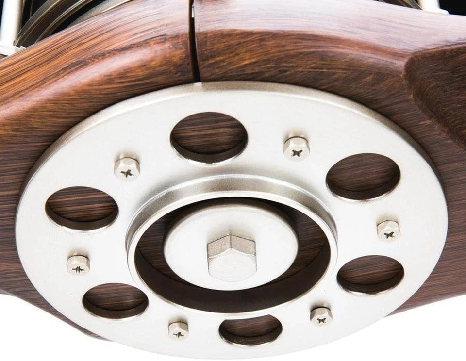 Lighting 56-In Satin Black with Antique Pewter Accents Downrod Mount Indoor Ceil - Image 3 of 4